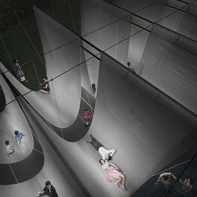 victor pricop's entry for the west kowloon pavilion 2017 is a theatrical curtain