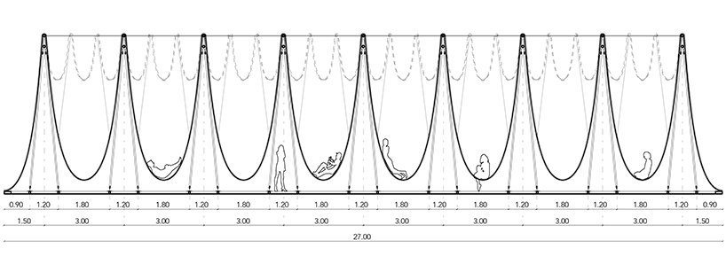 victor pricop's entry for the west kowloon pavilion 2017 is a theatrical curtain