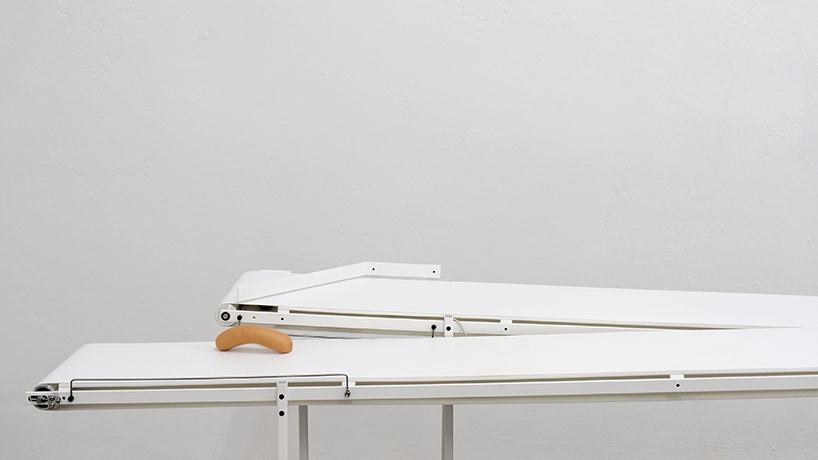 studio jephrim and jan bernstein's looping sausage takes food production in the gallery space