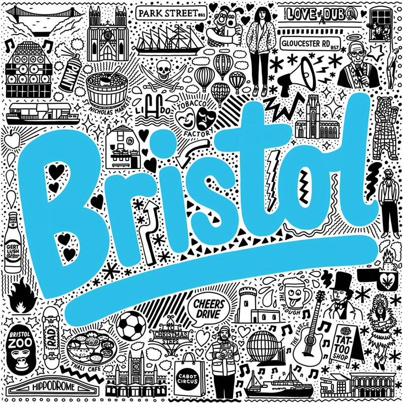 jenni sparks illustrates the distinctive personality of place in her series of culture maps