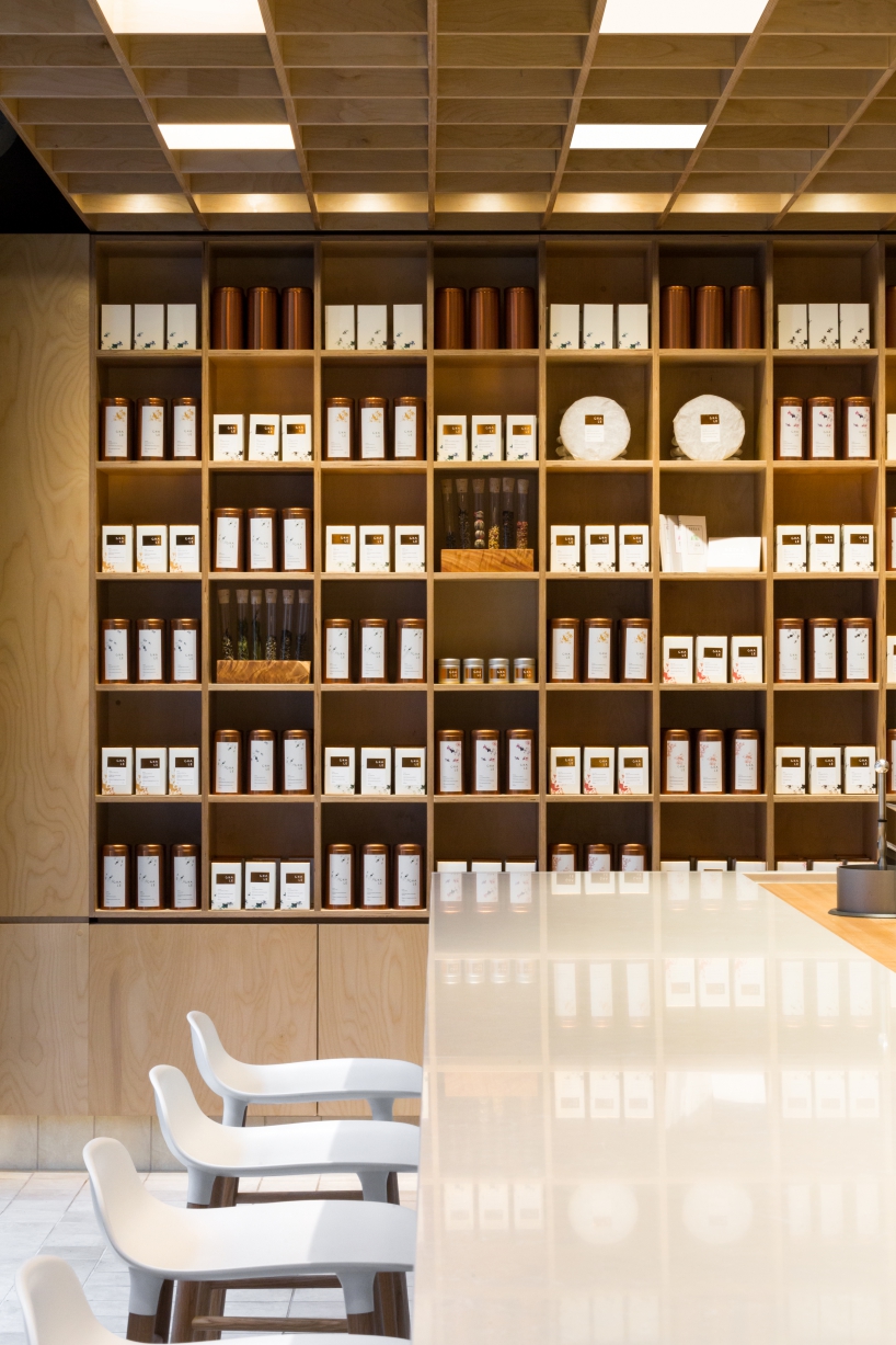 leckie studio's cha le teahouse in vancouver references traditional chinese apothecaries
