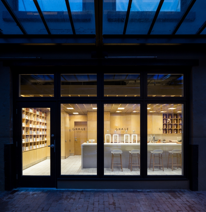 leckie studio's cha le teahouse in vancouver references traditional chinese apothecaries