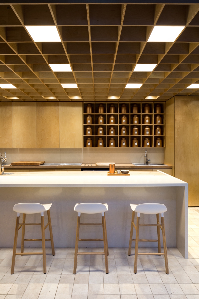 leckie studio's cha le teahouse in vancouver references traditional chinese apothecaries