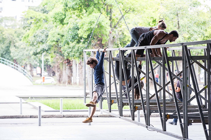 an art installation at MAM in rio de janeiro makes a purpose of being 'useless'
