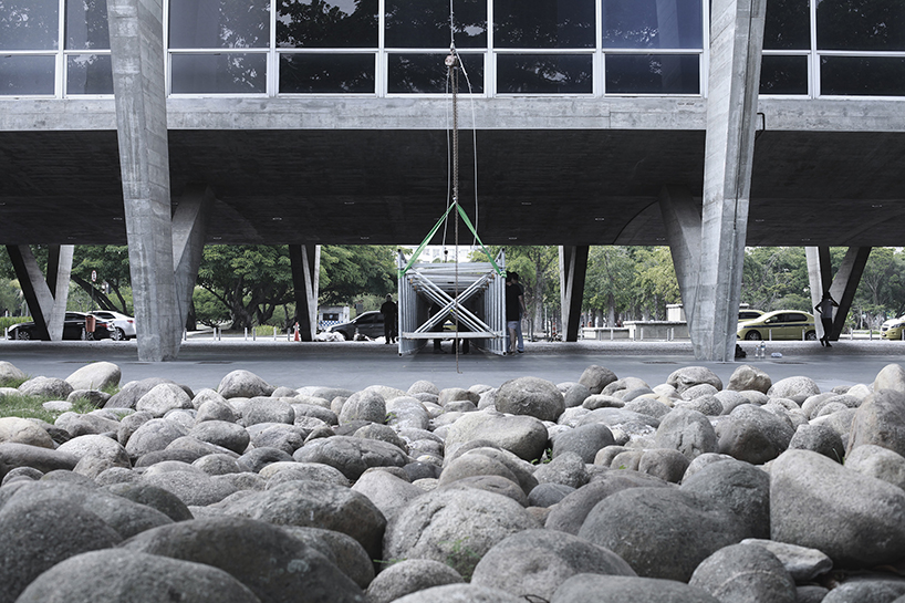 an art installation at MAM in rio de janeiro makes a purpose of being 'useless'