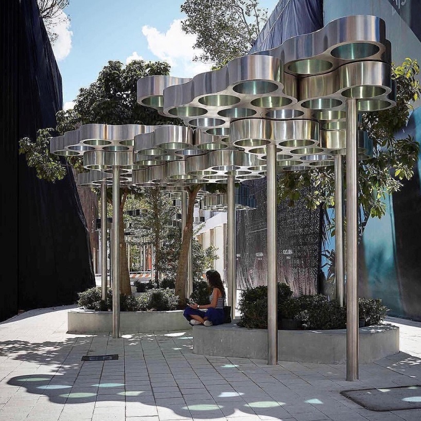 ronan & erwan bouroullec present nuage pergola, a design miami/ satellite