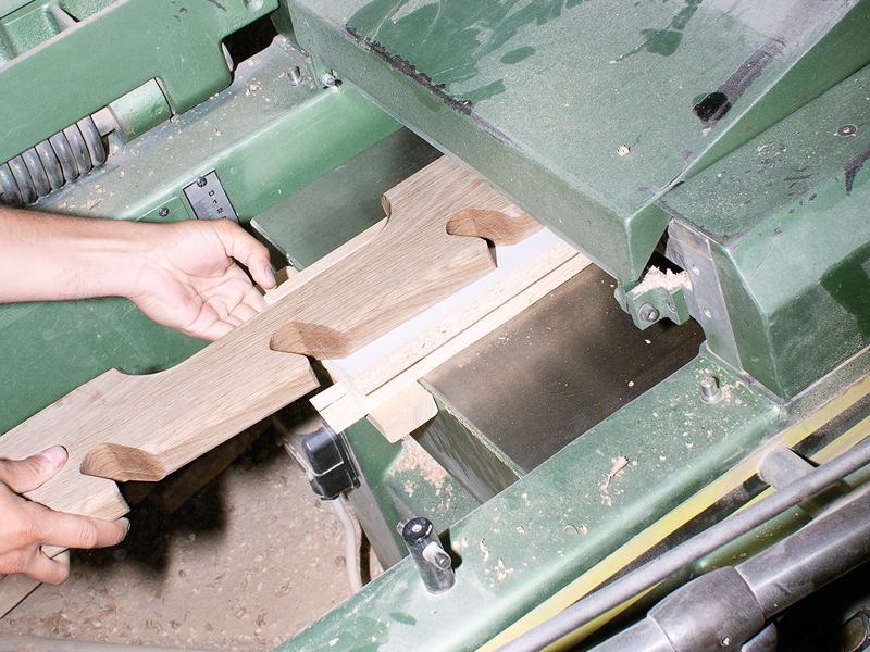 work out in style with atelier oraviva's solid oak wall bar