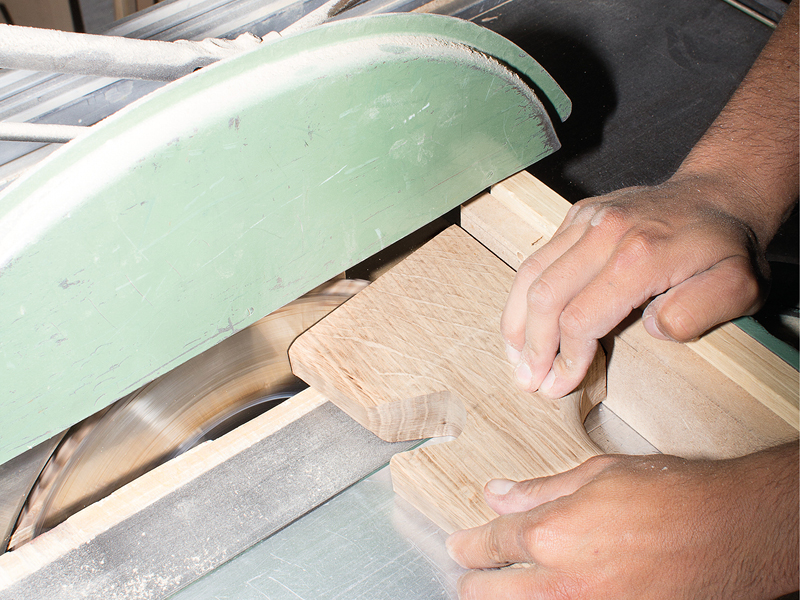 work out in style with atelier oraviva's solid oak wall bar