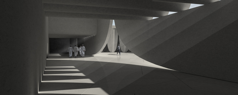 rzlbd architects proposes mosque design to complement dubai creek harbour masterplan