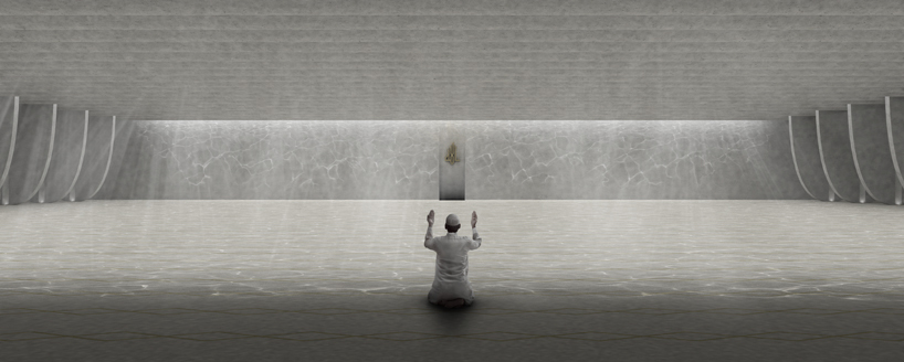 rzlbd architects proposes mosque design to complement dubai creek harbour masterplan