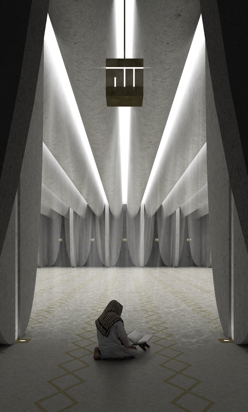 rzlbd architects proposes mosque design to complement dubai creek harbour masterplan