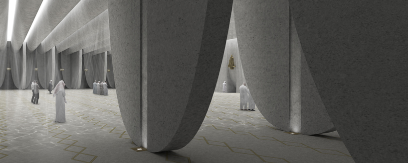 rzlbd architects proposes mosque design to complement dubai creek harbour masterplan