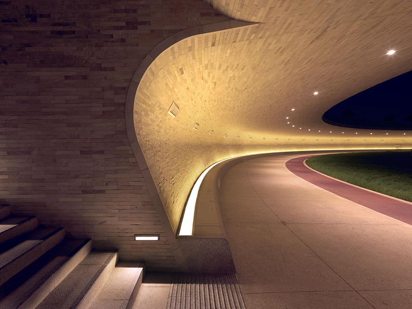 oxygen park doha qatar aecom designboom