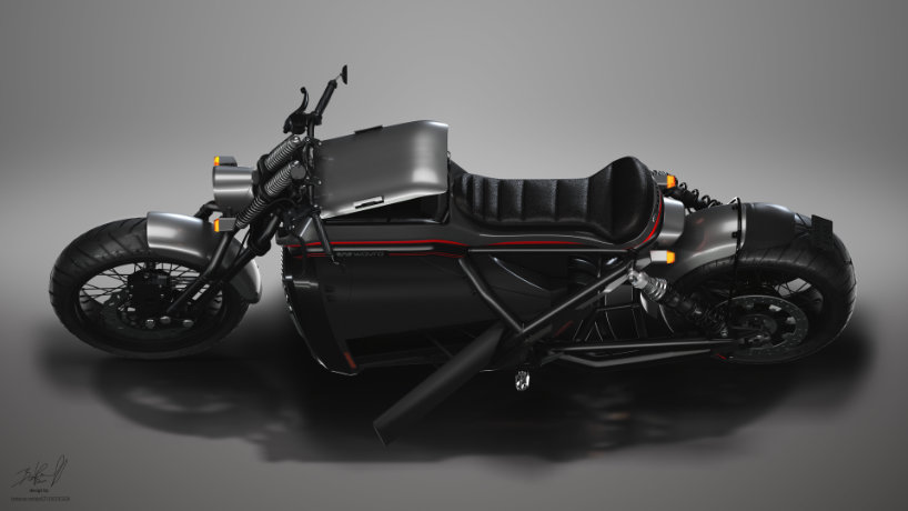 concept electric motorcycle WAYRA