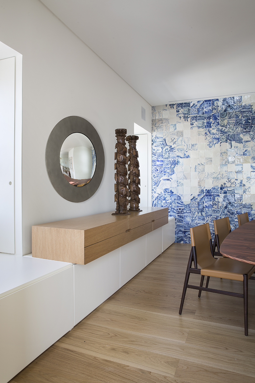 studio arthur casas designs the TM penthouse apartment in lisbon designboom