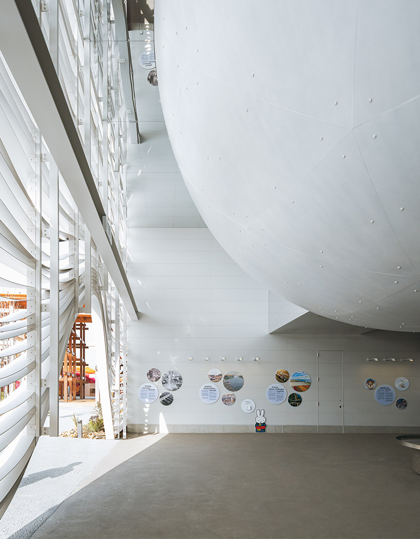 giant luminous sphere emerges from RAU architects' netherlands pavilion at expo 2025 osaka