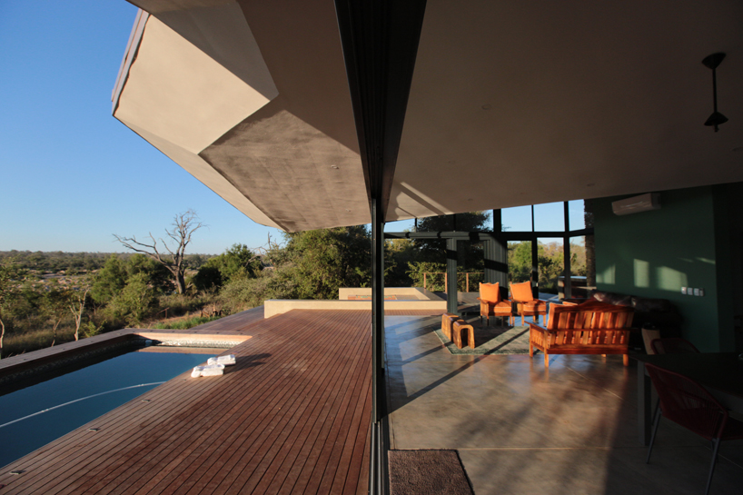 get up-close and personal with south african wildlife at the architects of justice-designed retreat