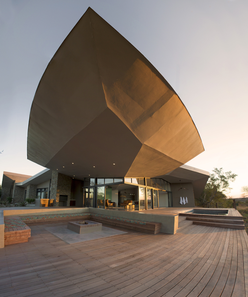 get up-close and personal with south african wildlife at the architects of justice-designed retreat