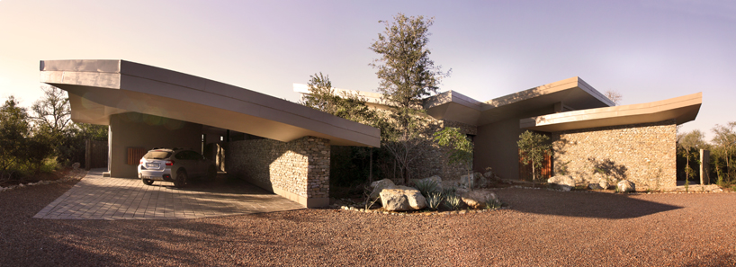 get up-close and personal with south african wildlife at the architects of justice-designed retreat