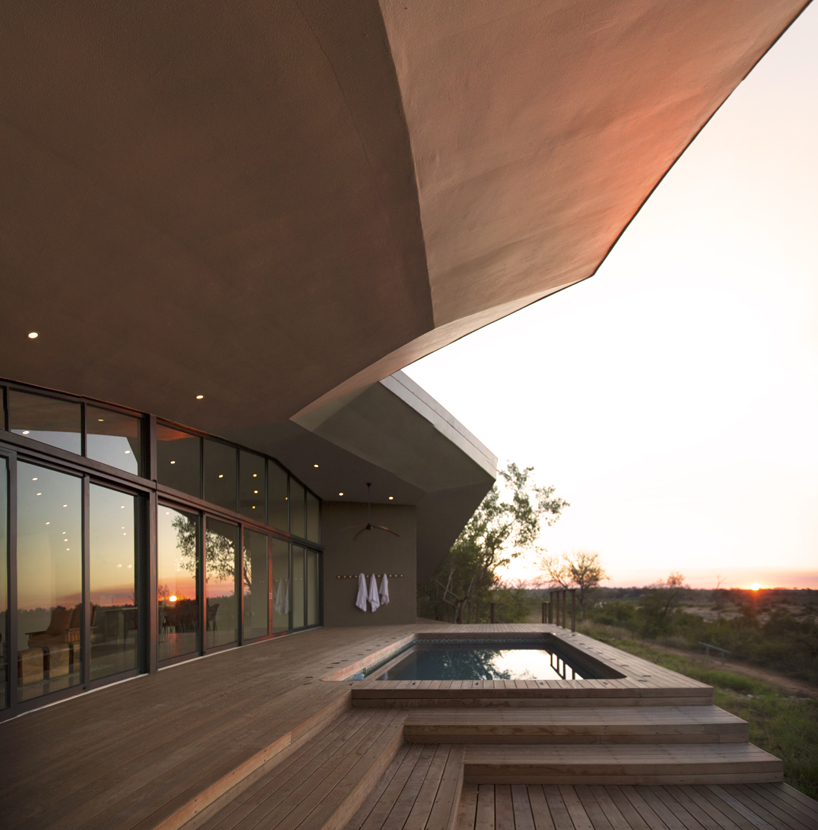 get up-close and personal with south african wildlife at the architects of justice-designed retreat