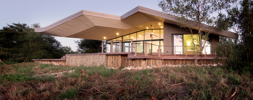 get up-close and personal with south african wildlife at the architects of justice-designed retreat