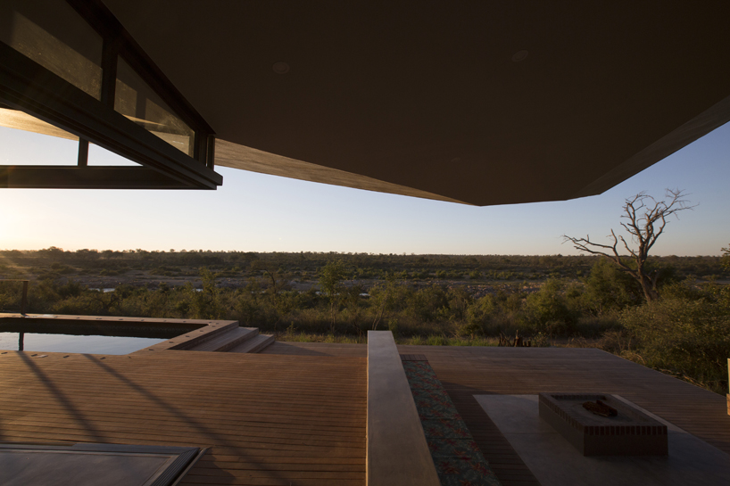 get up-close and personal with south african wildlife at the architects of justice-designed retreat