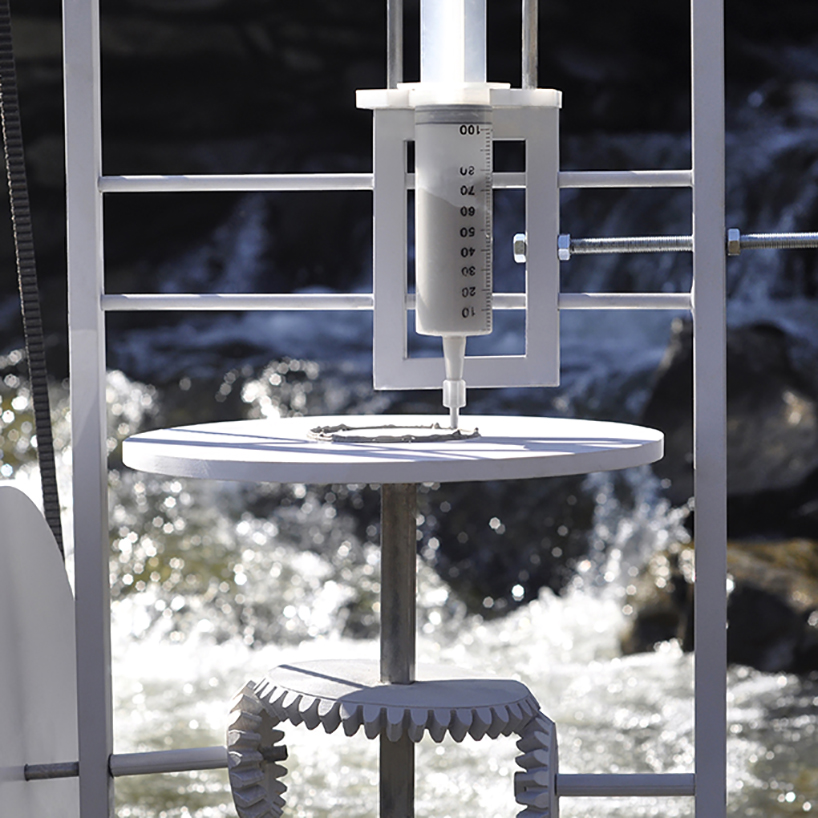 ojeam studio designs watermill-powered 3D ceramic printer