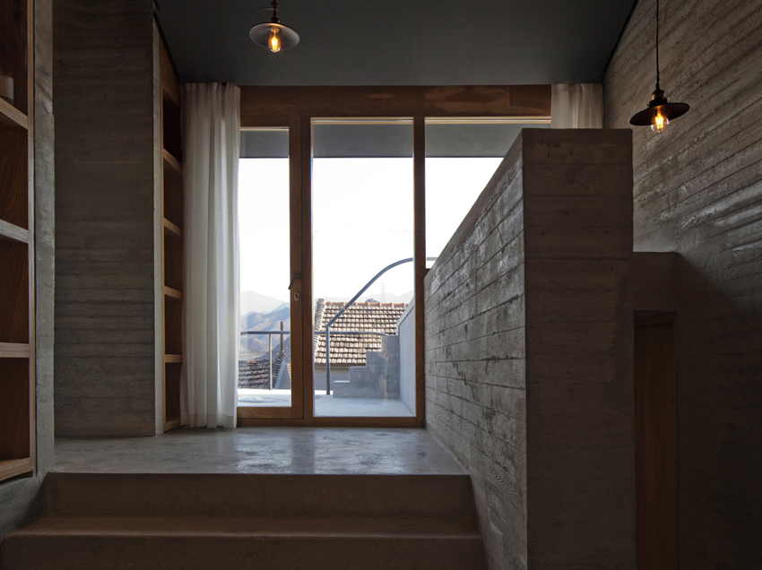 house of steps by chaoffice frames the mountainous landscape of china designboom