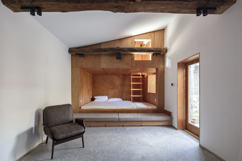 chaoffice revives abandoned wartime prison as tranquil holiday home in chinese village