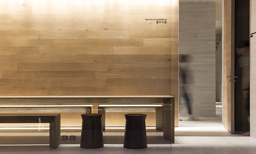 DOMANI's light-colored sky club house in china manifests a simple and vital atmosphere