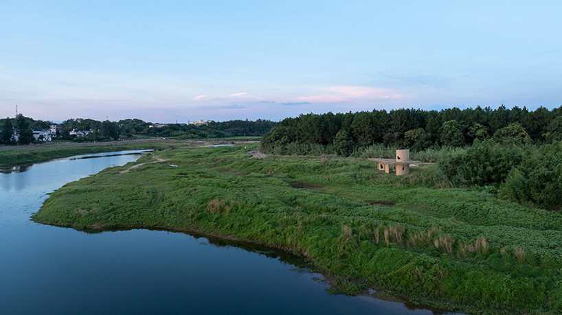 ancient wetland caves inform studio 10&rsquo;s concrete and bamboo pavilion along china&rsquo;s qu river - 4