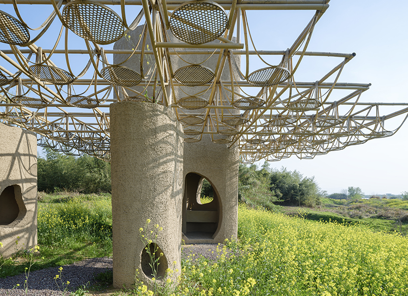 ancient wetland caves inform studio 10&rsquo;s concrete and bamboo pavilion along china&rsquo;s qu river - 8