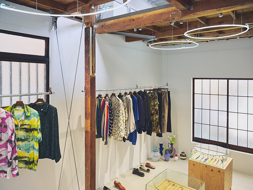 kii inc transforms a traditional Japanese dwelling into a store that selects brands and clothing from around the world 2