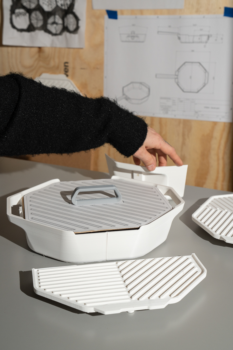 ADDI rethinks sauté pan’s geometry through octagonal raw aluminum form designed to last - 8