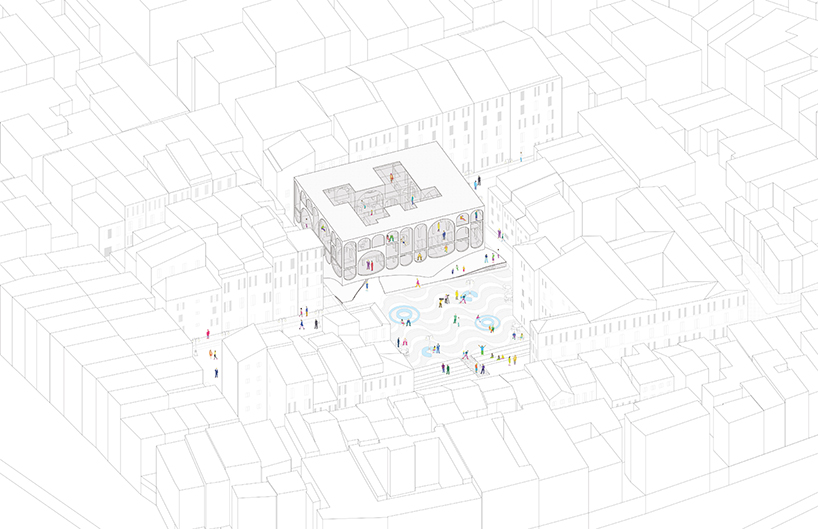 studio 101's housing proposal is an urban reform for marseille's historical center