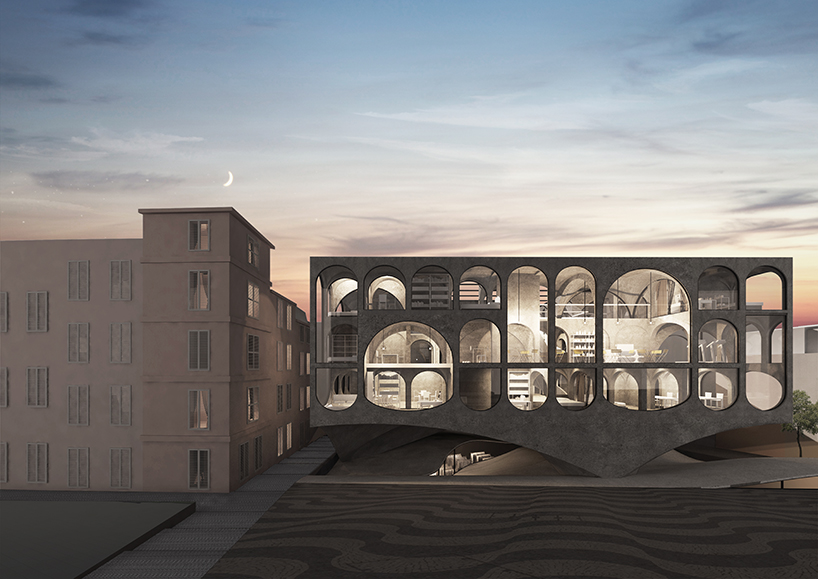 studio 101's housing proposal is an urban reform for marseille's historical center