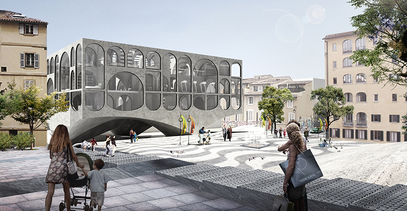 studio 101's housing proposal is an urban reform for marseille's historical center