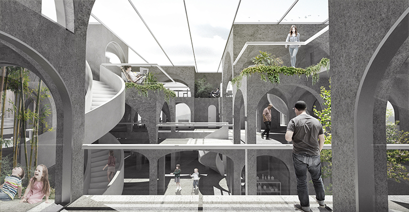 studio 101's housing proposal is an urban reform for marseille's historical center
