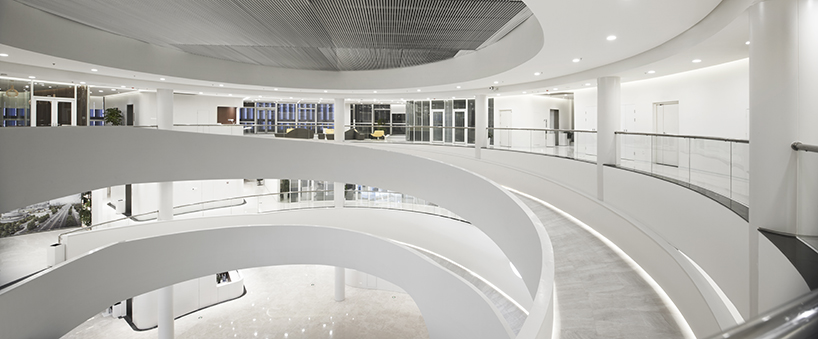 WSP architects designs DNA-inspired exhibition center for chinese pharmaceutical park