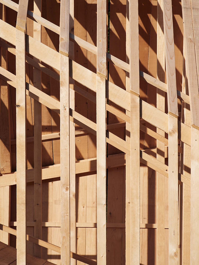 JCPCDR nestles 'the observatory' timber cabin in a french forest