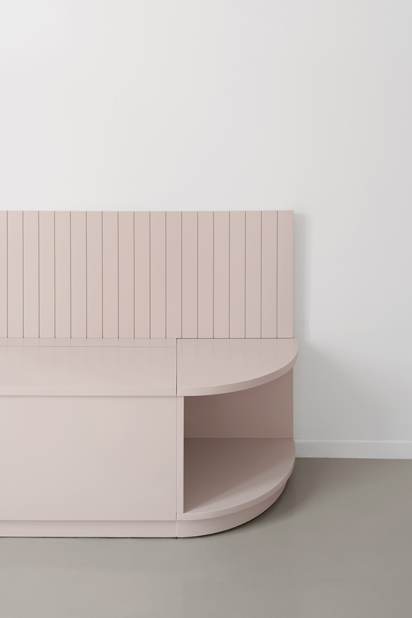 gosplan plans a bespoke vestibule at the core of this apartment in camogli designboom