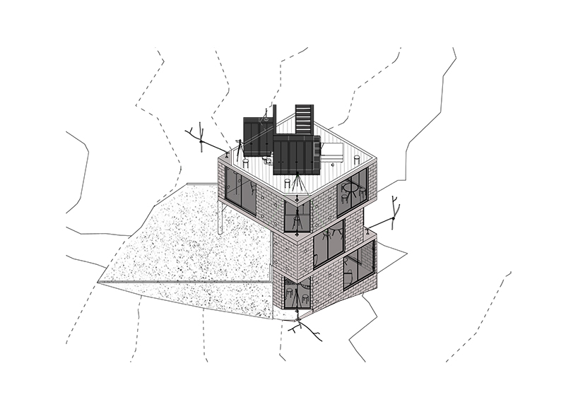 an ornithologist's dream: this home is entirely engineered around bird watching