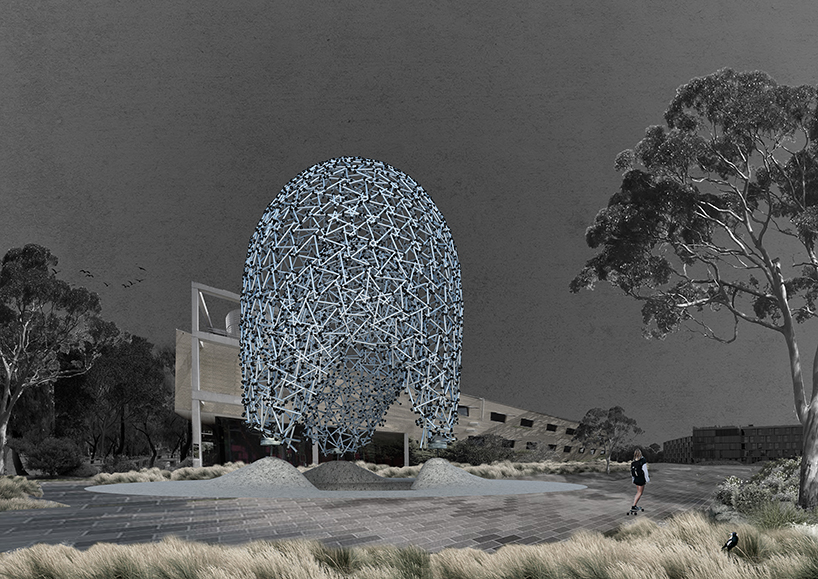 blight blight & blight's structure collects rainwater and uses it to create a cloud at random intervals