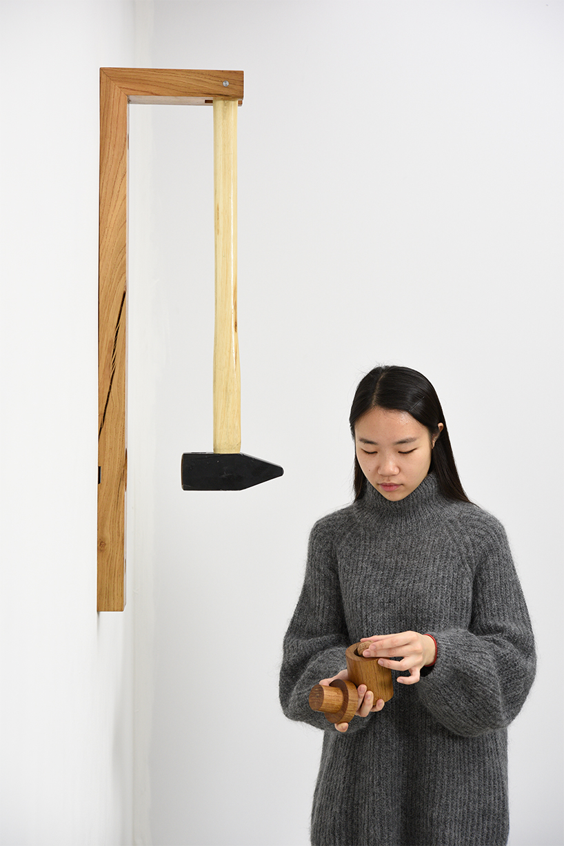 georg kloeck's nutcracker breaks nuts with a sledgehammer