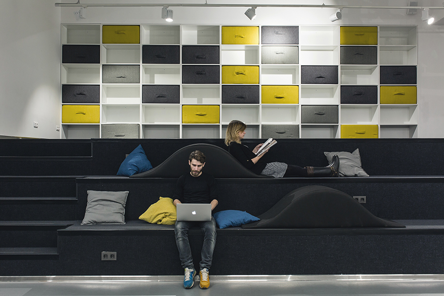 KIDZ designs a cultural center in russia using modular and multi-functional elements