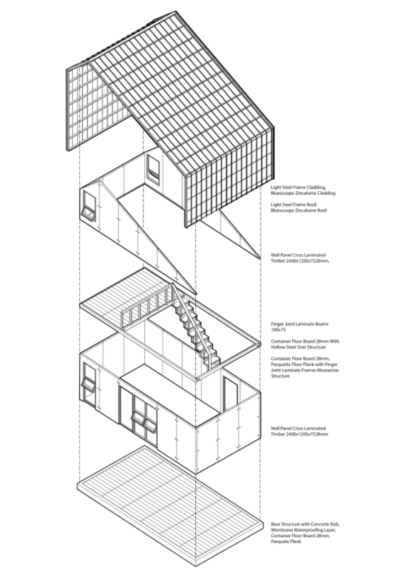 aaksen responsible aarchitecture designs prefab modular micro house in ...