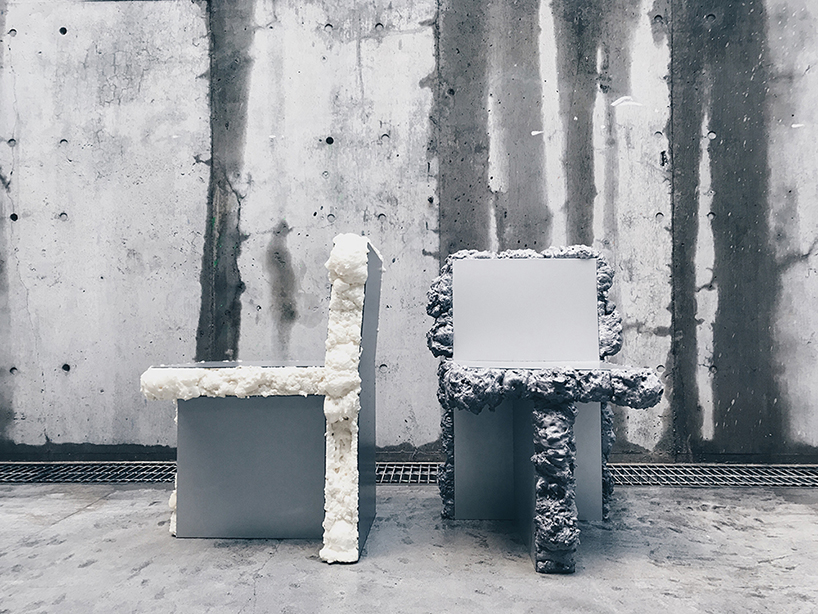 FROAM, a collection of urethane foam spray furniture by SDW