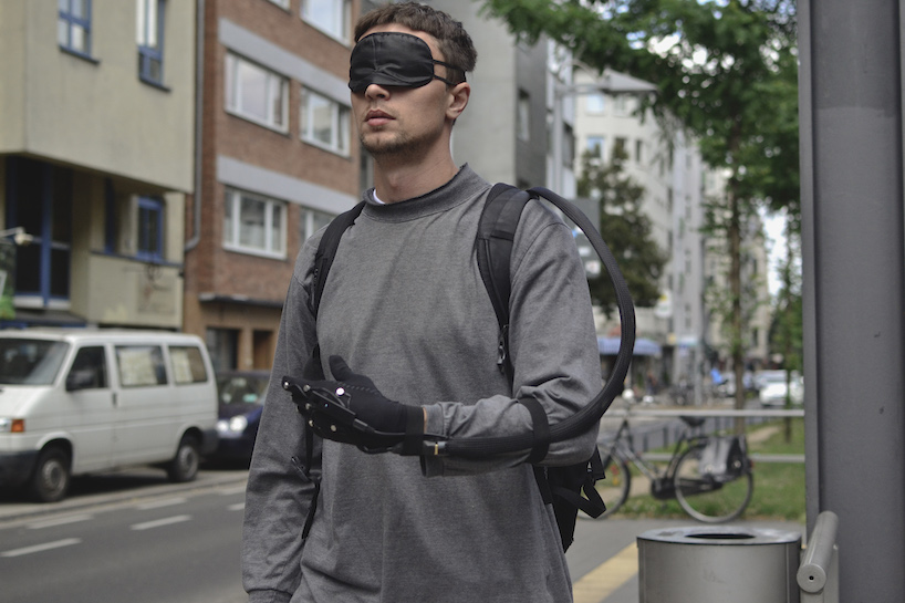 unfolding space by jakob kilian lets the visually impaired see with their hands designboom