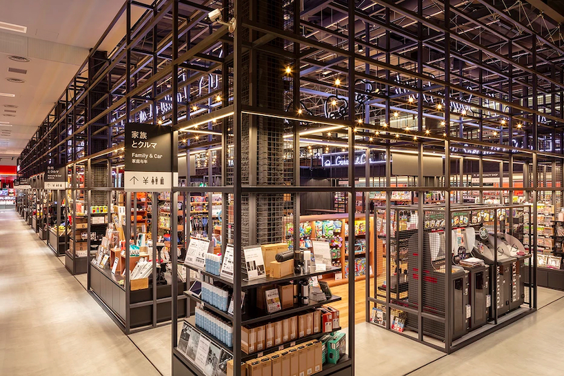 TONERICO:INC designs an automotive emporium for both man and machine in tokyo designboom