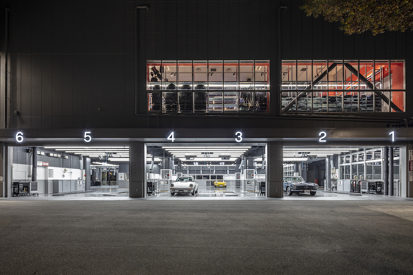 TONERICO:INC designs an automotive emporium for both man and machine in tokyo designboom